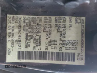 2010 Nissan Frontier SE z VIN 1N6AD0CU3AC438421, wystawiony jako Copart lot #87771565 z przebiegiem 110 179 mil mil oraz Szkoda całkowita • Salvage title. Historia ofert i sprzedaży dostępna na DreamBid. Obrazek 12.