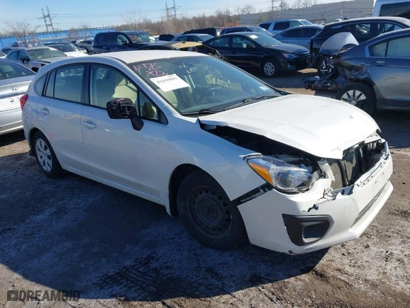 2014 Subaru Impreza Wagon 2.0i with VIN JF1GPAA67E8247744, listed as a IAAI auction lot 41449899 with 186,234 mi miles. Bid and sale history available at carsss.com. Image 1.