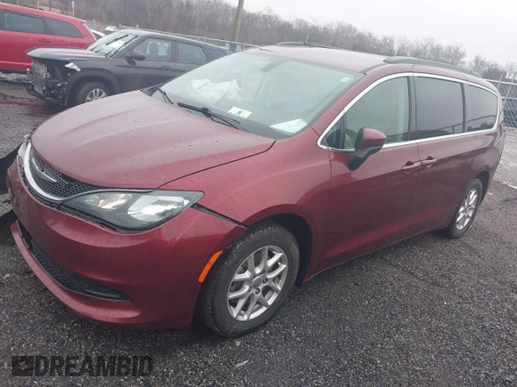 2021 Chrysler Voyager LXi with VIN 2C4RC1DG6MR545823, listed as a IAAI auction lot 41581582 with 79,329 mi miles and . Bid and sale history available at DreamBid. Image 2.