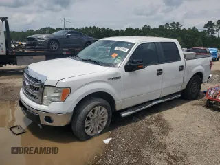 2013 Ford F-150 XL with VIN 1FTFW1CF3DFD52748, listed as a Copart auction lot 58925995 with 150,522 mi miles and Salvage title. Bid and sale history available at DreamBid. Image 1.