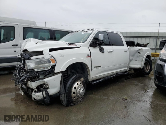 2019 Ram 3500 Laramie with VIN 3C63RRJL6KG701566, listed as a Copart auction lot 44209985 with 171,233 mi miles and Salvage Title. Bid and sale history available at carsss.com. Image 1.
