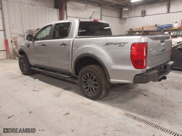 2020 Ford Ranger XL with VIN 1FTER4FH1LLA14962, listed as a IAAI auction lot 41382888 with 38,461 mi miles. Bid and sale history available at carsss.com. Image 3.