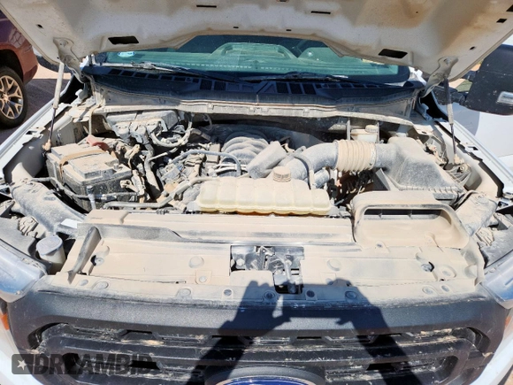 2022 Ford F-150 XL with VIN 1FTFW1E57NKE15119, listed as a Copart auction lot 60677985 with 79,006 mi miles and Salvage title. Bid and sale history available at DreamBid. Image 11.