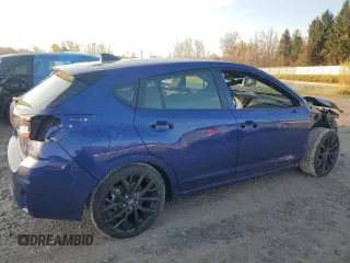 2024 Subaru Impreza RS with VIN JF1GUHJC0R8340375, listed as a Copart auction lot 78351804 with 9,853 mi miles and Salvage Title. Bid and sale history available at carsss.com. Image 3.