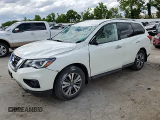 2020 Nissan Pathfinder SV z VIN 5N1DR2BN3LC623039, wystawiony jako Copart lot #58054035 z przebiegiem 35 798 mil mil oraz Szkoda całkowita • Salvage title. Historia ofert i sprzedaży dostępna na DreamBid. Obrazek 1.