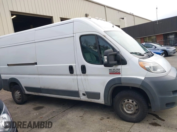 2017 Ram ProMaster Cargo with VIN 3C6TRVDG1HE526042, listed as a IAAI auction lot 41145214 with 157,653 mi miles and . Bid and sale history available at carsss.com. Image 14.