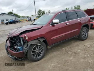 2018 Jeep Grand Cherokee Limited with VIN 1C4RJFBG9JC399430, listed as a Copart auction lot 61006745 with 63,594 mi miles and Salvage title. Bid and sale history available at DreamBid. Image 1.