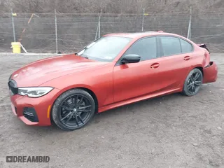 2021 BMW 3 Series 330i xDrive with VIN 3MW5R7J09M8B73141, listed as a IAAI auction lot 41471519 with 32,836 mi miles. Bid and sale history available at carsss.com. Image 18.