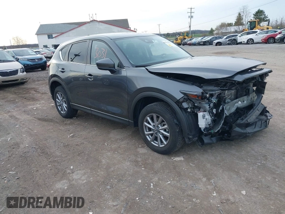2023 Mazda CX-5 2.5 S Select Package with VIN JM3KFBBM1P0143222, listed as a IAAI auction lot 41933031 with 22,251 mi miles. Bid and sale history available at carsss.com. Image 1.
