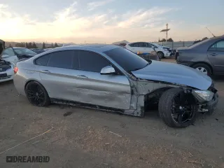 2017 BMW 4 Series 430i with VIN WBA4F7C34HG788828, listed as a Copart auction lot 43574815 with 106,934 mi miles and Salvage Title. Bid and sale history available at carsss.com. Image 4.