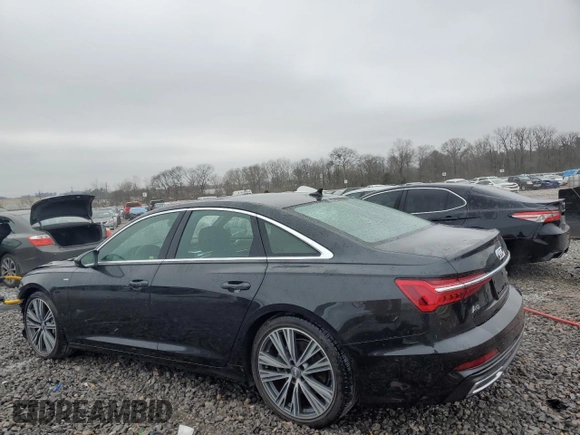 2019 Audi A6 Premium Plus with VIN WAUL2AF22KN074125, listed as a Copart auction lot 45741245 with 49,983 mi miles and Salvage Title. Bid and sale history available at carsss.com. Image 2.