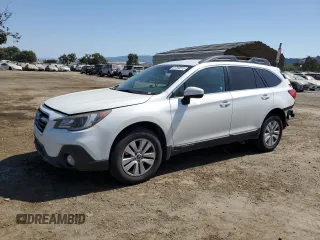 2018 Subaru Outback Premium with VIN 4S4BSACC5J3308548, listed as a Copart auction lot 61794915 with 126,097 mi miles and Salvage title. Bid and sale history available at DreamBid. Image 1.