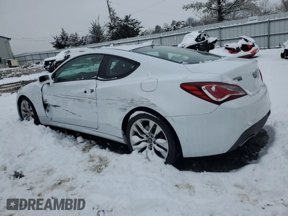 2013 Hyundai Genesis Coupe R-Spec with VIN KMHHU6KJ4DU112827, listed as a Copart auction lot 45130315 with 80,919 mi miles and Salvage title. Bid and sale history available at DreamBid. Image 2.