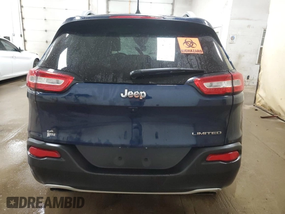 2018 Jeep Cherokee Limited with VIN 1C4PJLDX7JD527757, listed as a Copart auction lot 55426685 with 90,597 mi miles and Clean title. Bid and sale history available at DreamBid. Image 6.