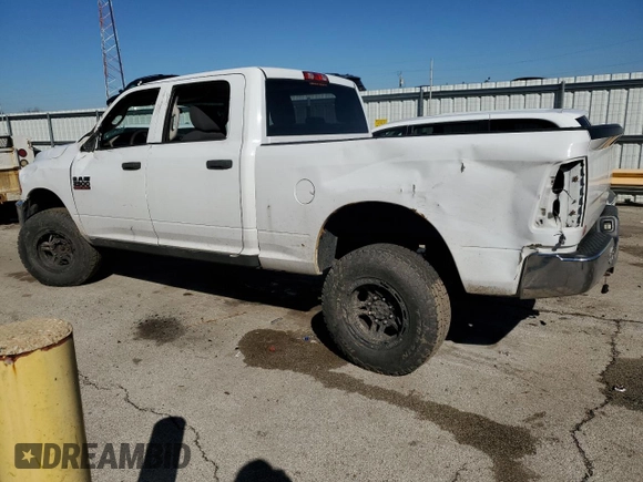 2012 Ram 2500 ST z VIN 3C6TD5CT0CG233131, wystawiony jako Copart lot #46194155 z przebiegiem 133 392 mil mil oraz Nie do naprawy • Non repairable. Historia ofert i sprzedaży dostępna na DreamBid. Obrazek 2.