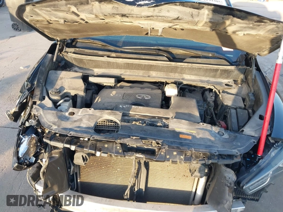 2017 Infiniti QX60 with VIN 5N1DL0MN2HC503212, listed as a IAAI auction lot 41993053 with 166,548 mi miles and . Bid and sale history available at DreamBid. Image 10.