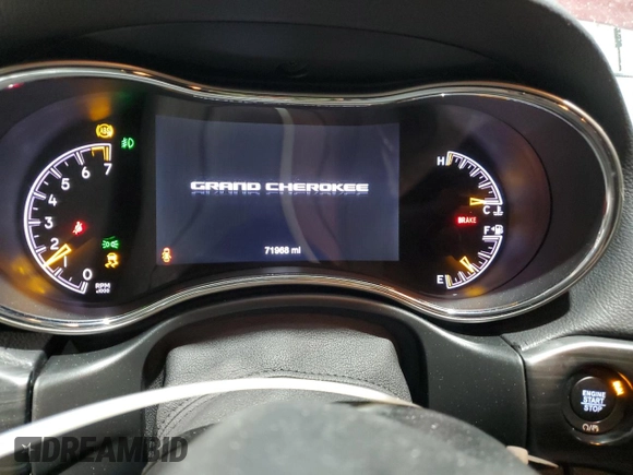 2019 Jeep Grand Cherokee Laredo E with VIN 1C4RJFAG4KC635355, listed as a Copart auction lot 42049675 with 71,968 mi miles and Salvage Title. Bid and sale history available at carsss.com. Image 9.