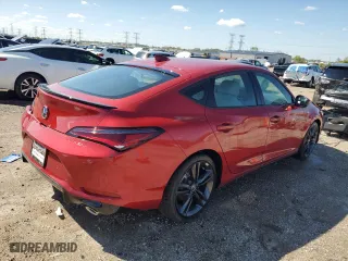 2024 Acura Integra w/A-Spec Technology Package with VIN 19UDE4H60RA027145, listed as a Copart auction lot 72457104 with 20 mi miles and Salvage Title. Bid and sale history available at carsss.com. Image 3.