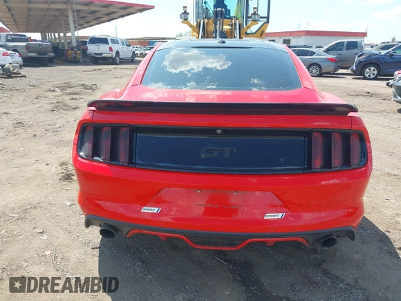 2015 Ford Mustang GT with VIN 1FA6P8CF5F5431455, listed as a IAAI auction lot 42302785 with 60,817 mi miles and . Bid and sale history available at DreamBid. Image 16.
