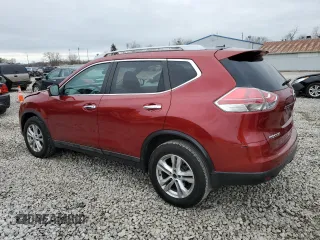 2015 Nissan Rogue SL with VIN 5N1AT2MV3FC870356, listed as a Copart auction lot 51313965 with 166,492 mi miles and Salvage Title. Bid and sale history available at carsss.com. Image 2.