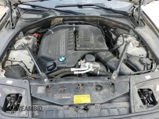 2013 BMW 5 Series 535i with VIN WBAFR7C50DC827773, listed as a Copart auction lot 47591385 with 132,510 mi miles and Salvage Title. Bid and sale history available at DreamBid. Image 11.
