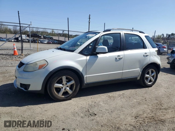 2007 Suzuki SX4 with VIN JS2YB413175107347, listed as a Copart auction lot 50371565 with 109,671 mi miles and Salvage Title. Bid and sale history available at carsss.com. Image 1.