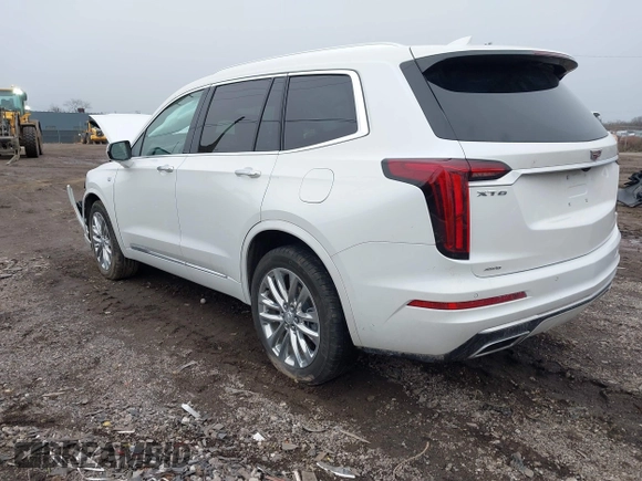 2024 Cadillac XT6 AWD Premium Luxury with VIN 1GYKPDRS5RZ755230, listed as a IAAI auction lot 41219059 with Not Provided miles. Bid and sale history available at carsss.com. Image 3.