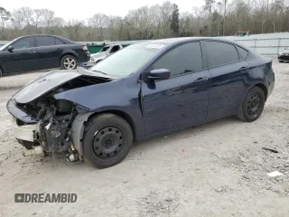 2013 Dodge Dart SE with VIN 1C3CDFAA2DD197722, listed as a Copart auction lot 48821805 with 182,465 mi miles and Salvage Title. Bid and sale history available at carsss.com. Image 1.