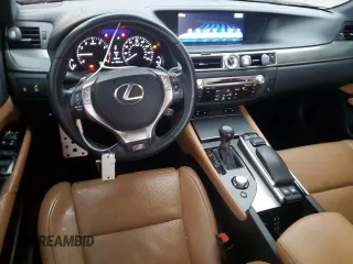 2014 Lexus GS 350 with VIN JTHBE1BL0E5030633, listed as a Copart auction lot 51604135 with 100,746 mi miles and Salvage Title. Bid and sale history available at carsss.com. Image 8.