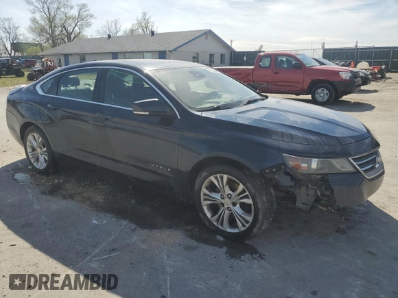 2014 Chevrolet Impala LT with VIN 2G1115SL7E9169511, listed as a Copart auction lot 50322285 with 220,141 mi miles and Salvage Title. Bid and sale history available at DreamBid. Image 4.