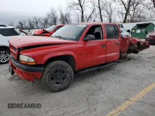 2002 Dodge Dakota Sport with VIN 1B7HG38N92S639985, listed as a Copart auction lot 86164664 with 218,040 mi miles and Salvage Title. Bid and sale history available at carsss.com. Image 1.