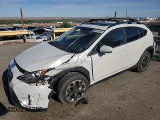 2021 Subaru Crosstrek Premium with VIN JF2GTAEC3MH676191, listed as a Copart auction lot 53795375 with 22,537 mi miles and Salvage title. Bid and sale history available at DreamBid. Image 1.