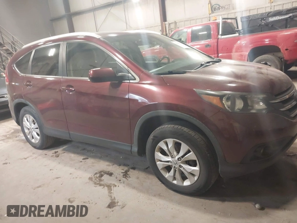 2013 Honda CR-V EX-L with VIN 5J6RM4H76DL072808, listed as a IAAI auction lot 42589020 with 89,038 mi miles and . Bid and sale history available at DreamBid. Image 13.