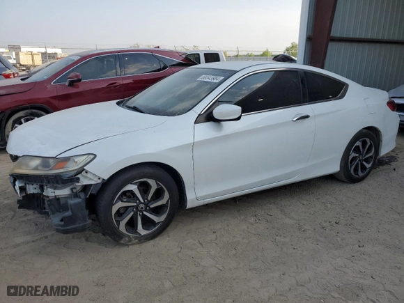 2016 Honda Accord Coupe LX-S with VIN 1HGCT1B4XGA007327, listed as a Copart auction lot 68543984 with 120,183 mi miles and Salvage Title. Bid and sale history available at carsss.com. Image 1.
