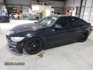 2015 BMW 4 Series 435i with VIN WBA4B1C54FD418195, listed as a Copart auction lot 61468765 with 108,582 mi miles and Salvage title. Bid and sale history available at DreamBid. Image 1.