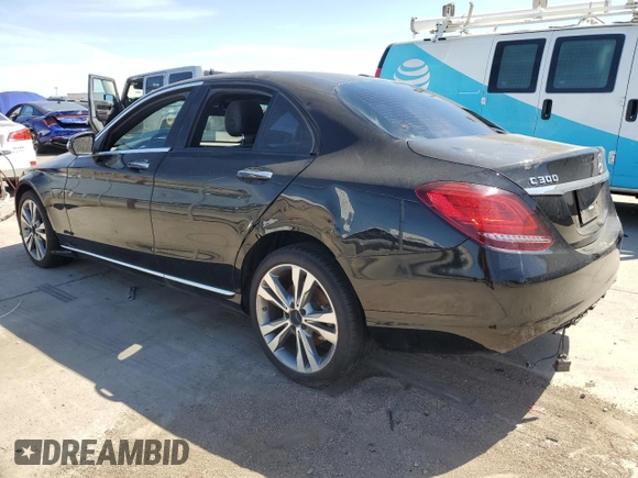 2019 Mercedes-Benz C 300 z VIN WDDWF8DB1KR483148, wystawiony jako Copart lot #56566925 z przebiegiem Nie podano mil oraz Czysty tytuł • Clean title. Historia ofert i sprzedaży dostępna na DreamBid. Obrazek 2.