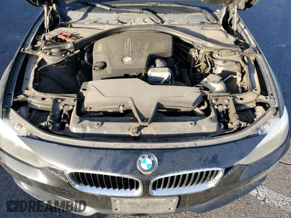 2012 BMW 3 Series 328i with VIN WBA3C1C52CF433478, listed as a Copart auction lot 76740274 with 126,893 mi miles and Salvage title. Bid and sale history available at DreamBid. Image 11.