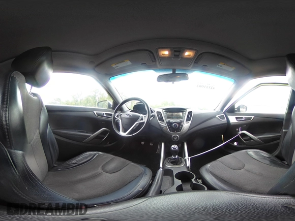2012 Hyundai Veloster w/Gray Int with VIN KMHTC6AD6CU082432, listed as a IAAI auction lot 42121082 with 153,487 mi miles and . Bid and sale history available at DreamBid. Image 19.