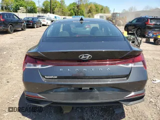 2023 Hyundai Elantra SEL with VIN 5NPLS4AG8PH098296, listed as a Copart auction lot 54489315 with 30,254 mi miles and Salvage Title. Bid and sale history available at DreamBid. Image 6.