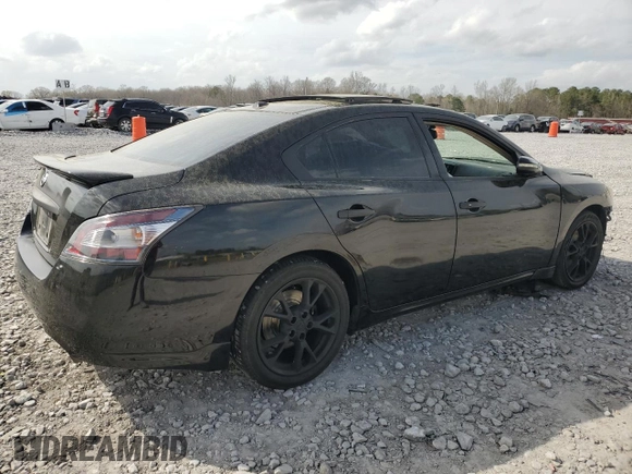 2012 Nissan Maxima SV with VIN 1N4AA5AP9CC821164, listed as a Copart auction lot 49357515 with 131,127 mi miles and Salvage title. Bid and sale history available at DreamBid. Image 3.