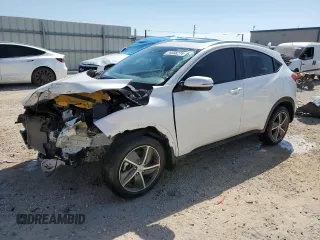 2021 Honda HR-V EX-L with VIN 3CZRU5H75MM722118, listed as a Copart auction lot 74858274 with 26,005 mi miles and Non Repairable. Bid and sale history available at carsss.com. Image 1.