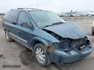 2007 Chrysler Town & Country LWB Touring with VIN 2A4GP54L07R109919, listed as a IAAI auction lot 42002297 with 168,922 mi miles. Bid and sale history available at carsss.com. Image 1.