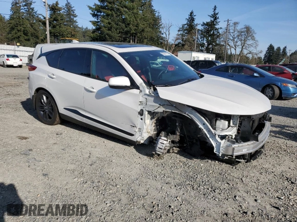 2024 Acura RDX w/A-Spec Package z VIN 5J8TC2H67RL025032, wystawiony jako Copart lot #52631125 z przebiegiem 5 653 mil mil oraz Szkoda całkowita • Salvage title. Historia ofert i sprzedaży dostępna na DreamBid. Obrazek 4.