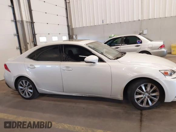 2015 Lexus IS 250 with VIN JTHBF1D27F5047352, listed as a IAAI auction lot 41573703 with 1 mi miles. Bid and sale history available at carsss.com. Image 12.