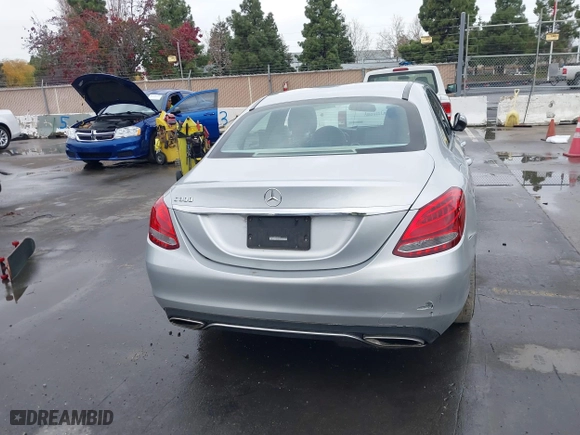 2015 Mercedes-Benz C-Class C 300 with VIN 55SWF4JB0FU094227, listed as a IAAI auction lot 41043240 with 99,337 mi miles. Bid and sale history available at carsss.com. Image 16.