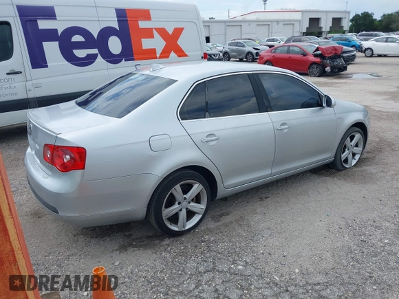 2007 Volkswagen Jetta Wolfsburg Edition with VIN 3VWEF71K87M173427, listed as a IAAI auction lot 42664414 with 107,206 mi miles and . Bid and sale history available at DreamBid. Image 4.