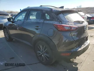 2017 Mazda CX-3 Touring with VIN JM1DKFC76H0168549, listed as a Copart auction lot 47499205 with 75,978 mi miles and Salvage Title. Bid and sale history available at carsss.com. Image 2.
