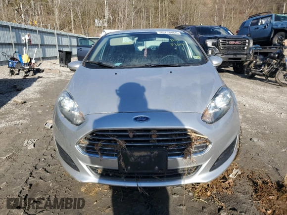 2018 Ford Fiesta SE with VIN 3FADP4BJ6JM122604, listed as a Copart auction lot 46728465 with 122,230 mi miles and Salvage Title. Bid and sale history available at DreamBid. Image 5.