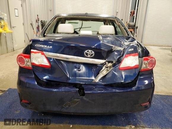 2012 Toyota Corolla L with VIN 5YFBU4EE4CP039404, listed as a Copart auction lot 46575935 with 187,146 mi miles and Clean Title. Bid and sale history available at carsss.com. Image 6.