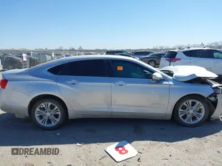 2015 Chevrolet Impala LT with VIN 1G1125S30FU127098, listed as a IAAI auction lot 41827498 with Not Provided miles and . Bid and sale history available at DreamBid. Image 13.